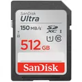 SanDisk Ultra 512GB SDXC UHS-I Class 10 SDSDUNC-512G-GN6IN
