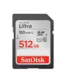 SanDisk Ultra 512 GB SDXC 150MB/s Extended Capacity SD (SDSDUNC-512G-GN6IN)