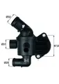 MAHLE Thermostat Kühlmittel TI 15 87 für AUDI VW SKODA A3 GOLF PASSAT SEAT A1 Q3