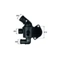 1x Thermostat, Kühlmittel MAHLE TI 15 87 passend für AUDI SEAT SKODA VW CUPRA