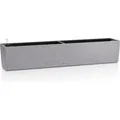 Lechuza® Pflanzgefäß Balconera Stone 100 cm x 19 cm Steingrau