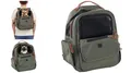 Hunderucksack - Rucksack Wiro Grün – 40x25x41cm – Polyester – verstärkte Rückenwand – Abnehmbarer Boden – Sicherheitsleine – Brustgurt – Autogurt-Schlaufe – Trolley-fix