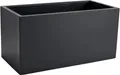VIVANNO Pflanzkübel Fiberglas MAXI Kasten - Anthrazit Matt (1 St), 60x30x30 cm