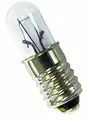 5 Stück 6,3 Volt, 0,3 Ampere Röhrenlampe E10, Skalenlampe Glühlampe ca 25x 9 mm