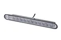 HELLA 2DA 959 071-037 Zusatzbremsleuchte - LED - 12V - Einbau - Lichtscheibenfarbe: glasklar - LED-Lichtfarbe: rot - Kabel: 2500mm - Stecker: offene Kabelenden - hinten
