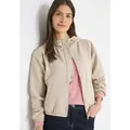 CECIL Blouson mit verstellbarer Kapuze beige L (42)