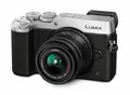 Panasonic LUMIX G DMC-GX8KEG-K Systemkamera (20 Megapixel, Dual I.S. Bildstabilisator, 4K, Staub- / Spritzwasserschutz) mit Objektiv H-FS1442AE schwarz / silber