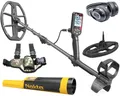 Nokta Metalldetektor Triple Score Metalldetektor Pro mit gratis Accupoint und Beinholster