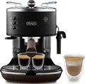 De'Longhi Espressomaschine Icona Vintage ECOV 311.BK, Siebträger, auch für Kaffeepads geeignet