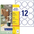 AVERY Zweckform Etiketten L3416-10 weiß 60,0 x 60,0 mm