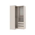 Garderobenset TRES H/C offener Kleiderschrank 160x206cm Kleiderstange Schubladen