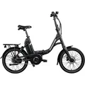 E-Bike ZÜNDAPP "X20" Gr. 45, schwarz (schwarz, rot), E-Bikes, 45cm, 20 Zoll (50,80cm), Pedelec, Elektrofahrrad für Damen u. Herren