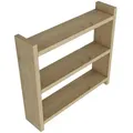 Calicosy Wandregal, Eiche, Holzwerkstoff, 10x40x13 cm, Küchen, Küchenmöbel, Küchenregale