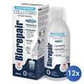 12x Biorepair Mundspülung 3In1 Für Empfindliches Zahnfleisch 500 Ml