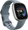 Fitbit Versa 4 Smartwatch Silver Blue Android