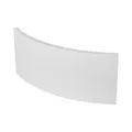 Lindby Wandleuchte Naike, weiß, Gips, Höhe 15 cm