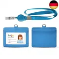 HYCOPROT Ausweishüllen PU Leder Mit 1 Ausweisfenster und 1 Kartensteckplatz