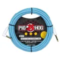Pig Hog PHSH186DBR Hex Series Silent Kabel, Daphne Blue, 5,7 m