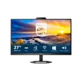 Philips 27E1N5600HE - 27 Zoll QHD USB-C Monitor, Webcam, höhenverstellbar, Lautsprecher (2560x1440, 75 Hz, HDMI, DisplayPort, USB-C, USB Hub) schwarz