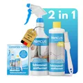 ABACUS® Schimmelentferner Spray & Gel mit Pinsel, Antischimmelspray mit Hafteffekt, extrem starkes Anti-Schimmel-Gel entfernt Schimmel, Pilze & Stockflecken in Minuten! (7819)