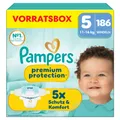 Pampers Premium Protection Gr.5 Junior 11-16kg Windeln Vorratsbox 186 Stück