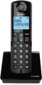 Alcatel S280 EWE, DECT-Telefon, Kabelloses Mobilteil, Freisprecheinrichtung, 50 Eintragungen, Anrufer-Identifikation, Schwarz