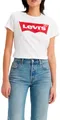 Levi's Damen The Perfect Tee T-Shirt,Batwing White,M