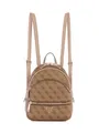 GUESS Manhatten II Backpack Latte Logo