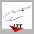 ISOLED LED T5/T8 Umrüstplatine 865, 55cm, MiniAMP, 88 LED, 24V, 9W, 170 lm/W, kaltweiß, dimmbar