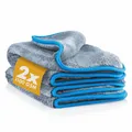 Mikrofasertücher saugstark LICARGO 2x - 42 x 48 cm - 1100 GSM