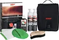 SONAX PREMIUM CLASS LederPflegeSet (3x 250 ml) inkl. 2x LederReiniger, 1x LederPflegeCreme, 1x MicrofaserTuch, 1x MicrofaserPflegePad, 1x IntensivreinigungsBürste | Art-Nr. 02819410