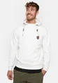 Indicode Hoodie Herren Meza Sweatshirt Kapuze Herrenhoodie (Kapuzenpullover) mit asymmetrischen Ziernähten