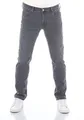 Lee Jeans Herren Stretch Regular Fit Daren Zip Fly Straight Fit Jeanshose Hose Denim, Farbe: Light Grey, Größe: 30W / 34L