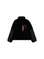 Alpha Industries Herren Sherpa Zip-Jacke, Black, L