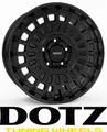 Dotz Talara black 8x18 6/139.7 ET44 Black matt