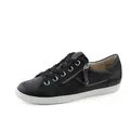 Paul Green Damen, Frauen Low-Top Sneaker,schnürschuhe,schnürer,Plateausohle,Halbschuhe,straßenschuhe,Strassenschuhe,Schwarz (JA),37 EU / 4 UK