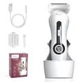 Rasierer Damen Elektrisch, Elektrorasierer+LED Licht, Ladyshaver,Wiederaufladbar