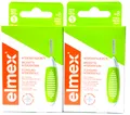 2 x 8 ELMEX Interdentalbürsten ISO Gr.5 0,8 mm grün