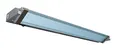 Rolux LED Unterbauleuchte10 W, 3 Lichtfarben (3000/4000 / 6500 K) per Wippschalter, schwenkbar, Gehäuse aus Aluminium & Glas, 1,8 m Zuleitung mit Netz-Stecker, 57,5 x 8,5 x 3,5 cm, silber-grau