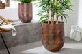 riess-ambiente Übertopf FLOWERS L 25cm kupfer geflammt (Set, 2 St), Metall · für Pflanzen · groß · Dekoration · Vintage Stil