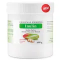Inulin Pulver 600g – Pures Inulinpulver, pflanzlicher Ballaststoff aus der Chicorée-Wurzel, Vegan – ohne Zusatzstoffe – Original Pharno