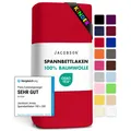 Jersey Spannbettlaken Spannbetttuch Baumwolle Bettlaken 60x12070x140 cm, Rot