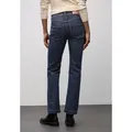 STREET ONE Bootcut-Jeans mit Stretch blau 33