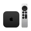 Apple TV 4K (Wi-Fi + Ethernet) - mit 128 GB Speicher - Schwarz