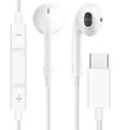 Apple EarPods USB-C Kopfhörer In-Ear Headset Mikrofon Weiß für Iphone 17, 16, 15