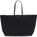 LACOSTE Shopper Schultertasche Shopping Bag Noir schwarz - Schwarz