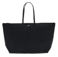LACOSTE Shopping Bag XL Shopper Schultertasche Tasche Noir schwarz Neu