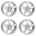 4 Alutec Felgen Freeze 7.5Jx19 ET50 5x108 SIL für FORD C-Max Edge Focus Kuga Gal