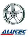 4x Alutec Freeze 7,5X19 5/108 ET50 Polar-Silber