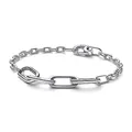 PANDORA ME Schmales Gliederarmband 20cm aus Sterling Silber, Ausschließlich Kompatibel ME, 592340C00-4